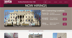 Desktop Screenshot of mtscontracting.com